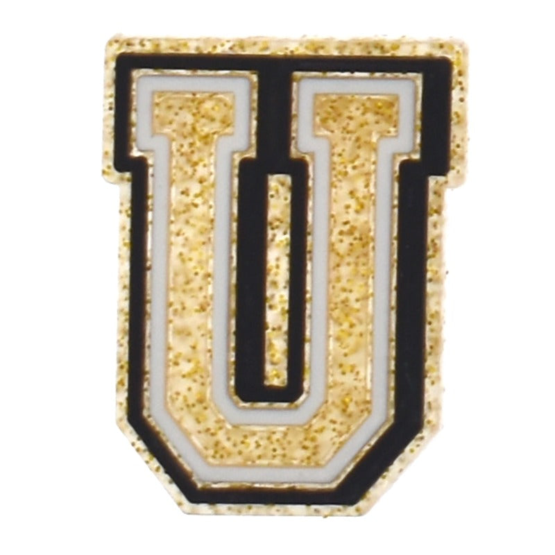 Gold Letters and Numbers