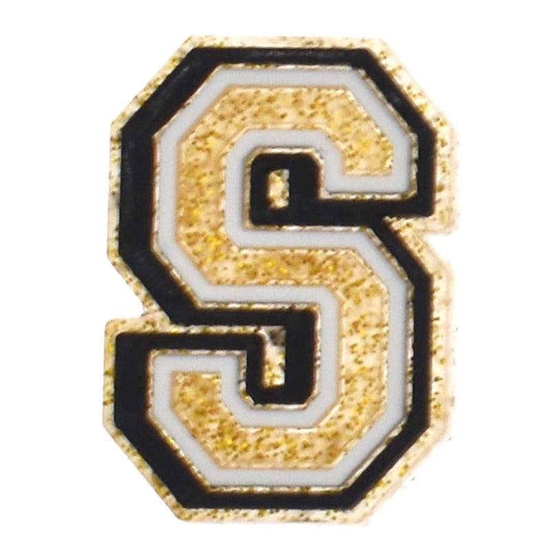 Gold Letters and Numbers