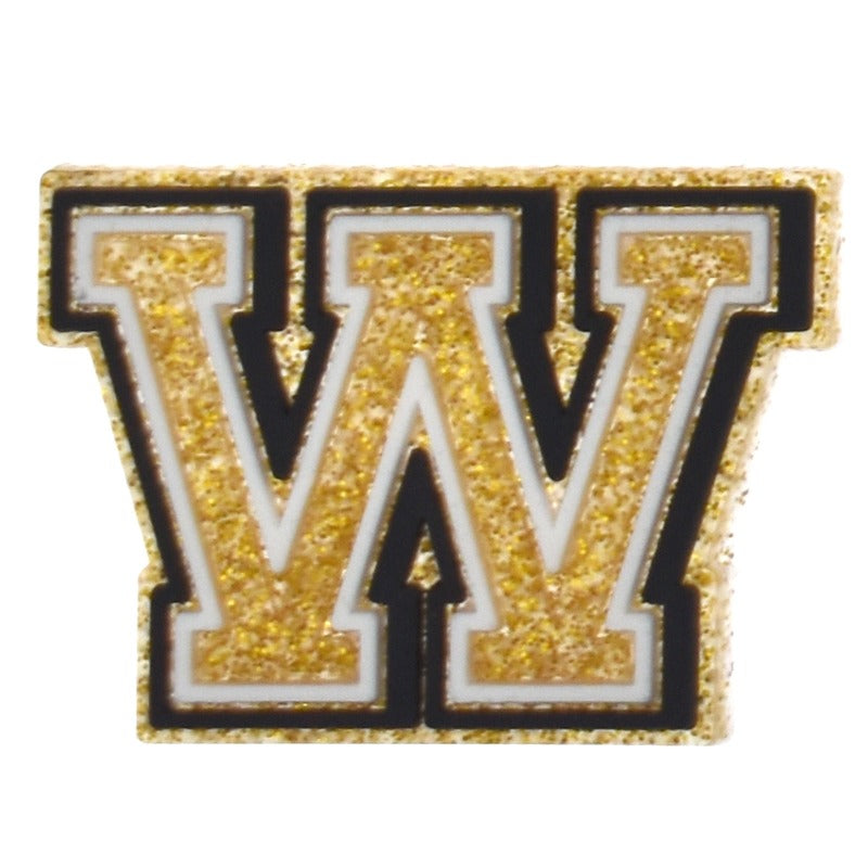 Gold Letters and Numbers