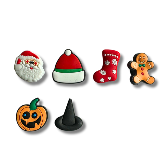 Festive Shoe Charms
