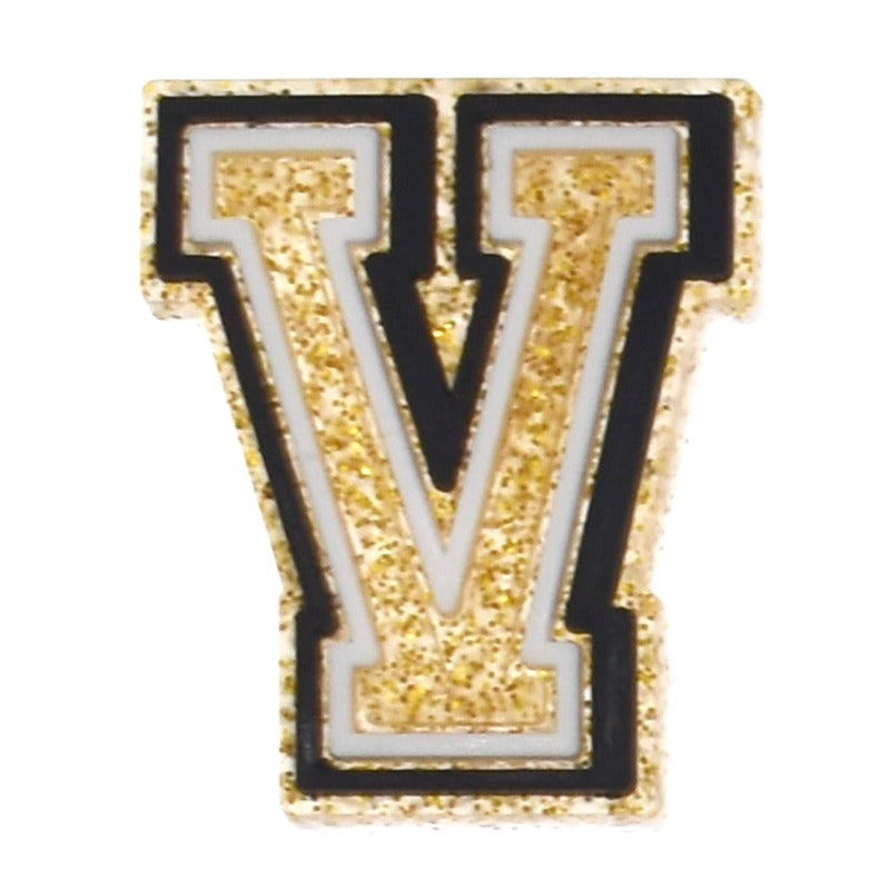 Gold Letters and Numbers