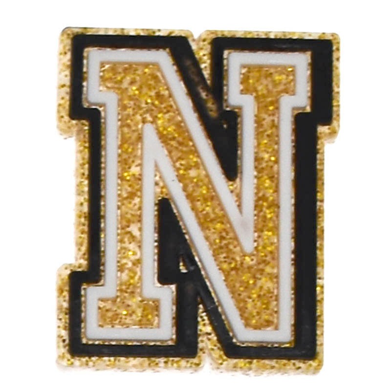 Gold Letters and Numbers