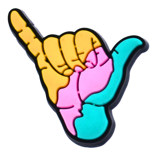 Hand signals Shoe charms