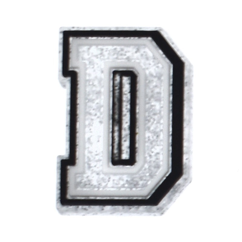 Silver A-Z Letters and Numbers