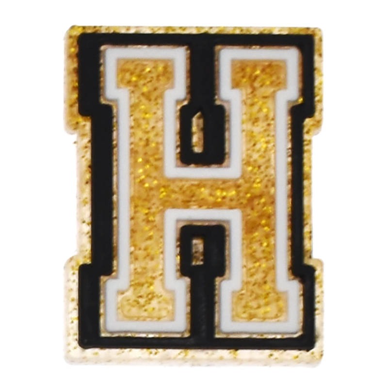 Gold Letters and Numbers