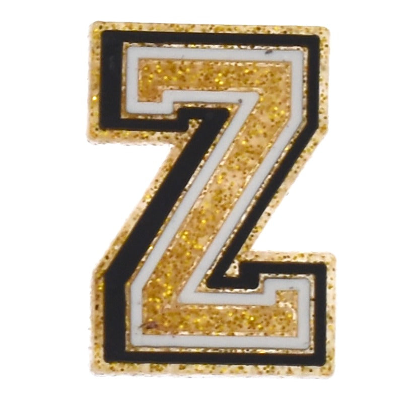 Gold Letters and Numbers