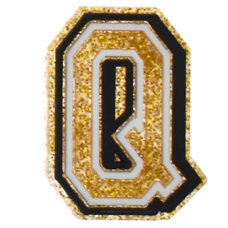 Gold Letters and Numbers