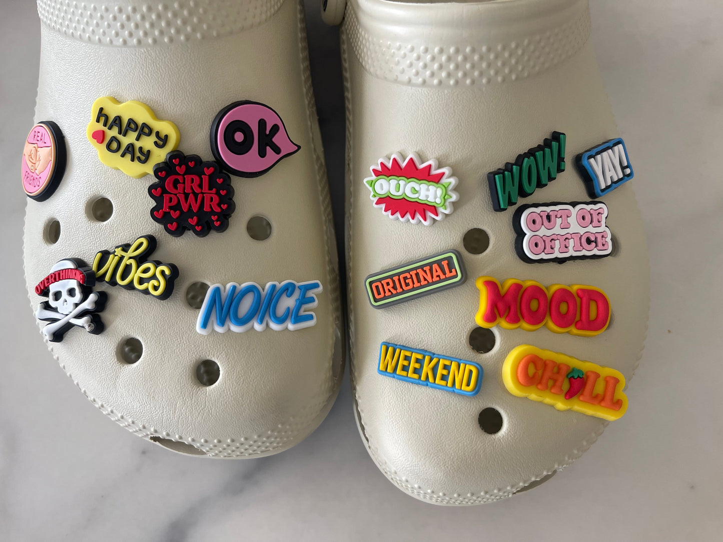 Expression Shoe Charms