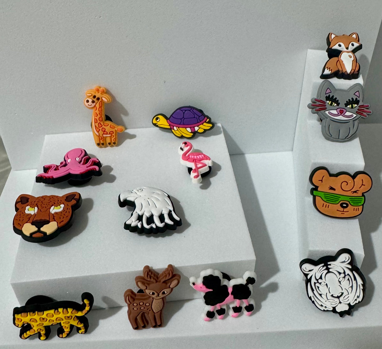 Animal Besties Push-In Chrm Pack - Set of 5