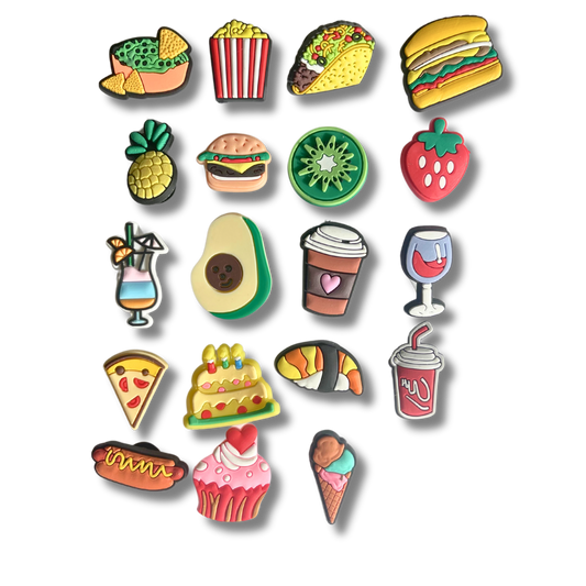 Yummy Shoe Charms