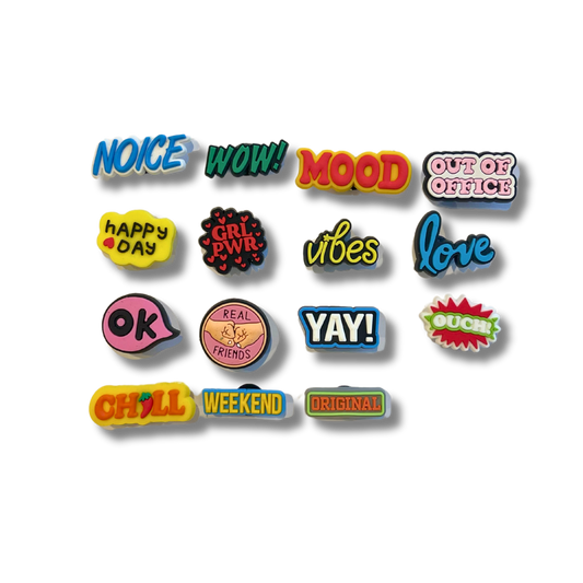 Expression Shoe Charms