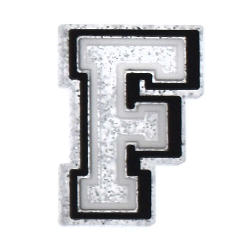Silver A-Z Letters and Numbers