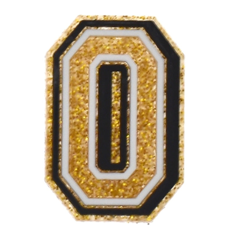 Gold Letters and Numbers