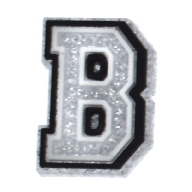 Silver A-Z Letters and Numbers