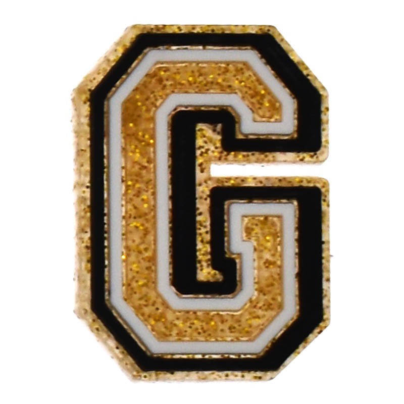 Gold Letters and Numbers