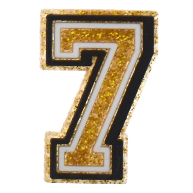 Gold Letters and Numbers