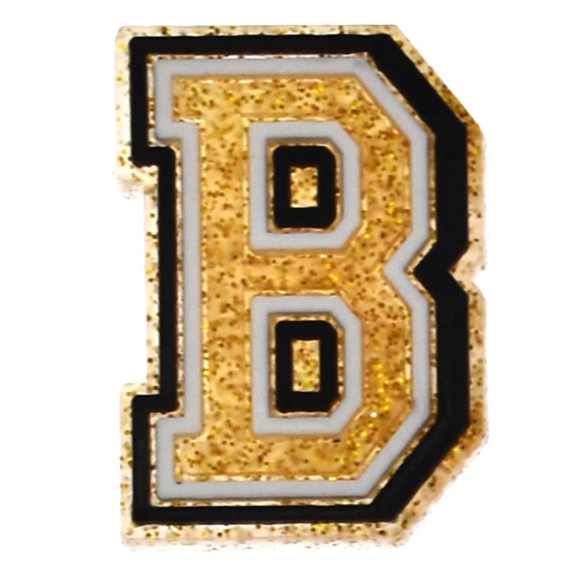Gold Letters and Numbers