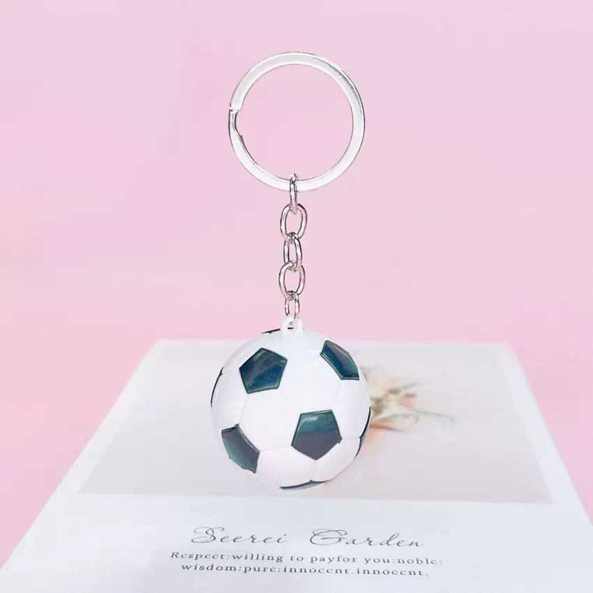 Soccer Ball Keychain