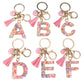 Sparkle Letter Keychain