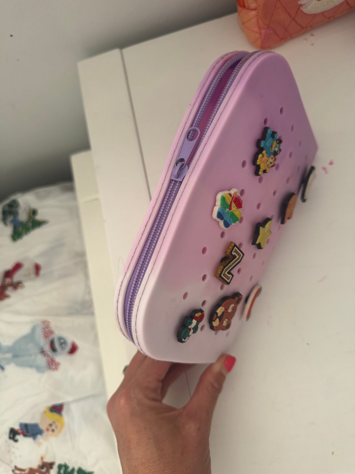 Glossy Charm Pencil Case