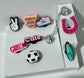 Girl Power Push-In Charm Pack - Set of 5
