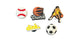 Sport Fan Shoe Charms