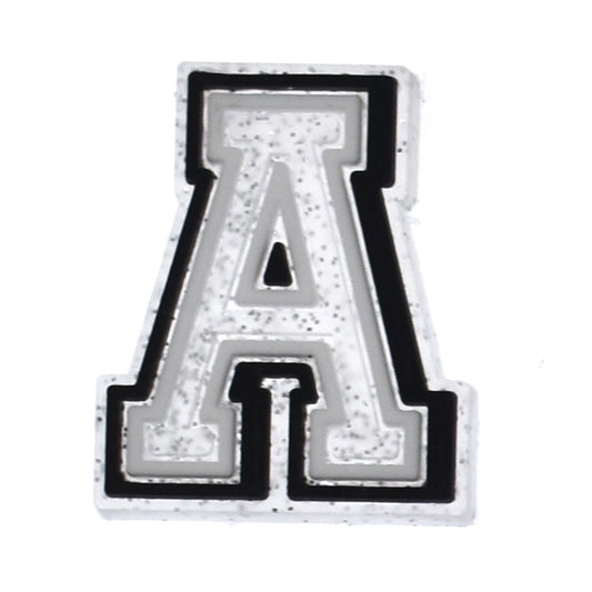 Silver A-Z Letters and Numbers